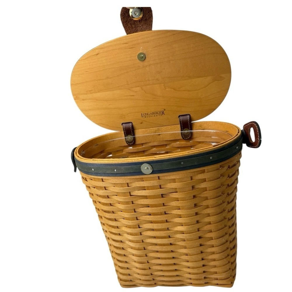 Longaberger CC 2000 Saddlebrook Country Estates L & S Purse Basket Mom/Daughter - Picture 9 of 16